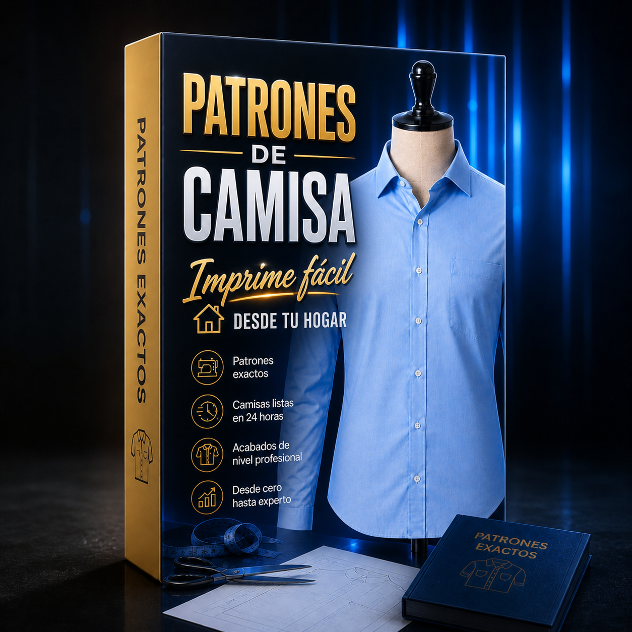 PATRONES DE CAMISA + BONUS DE REGALO